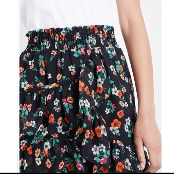 MAJE - Jolanti Floral Print Skirt - Picture 4 of 9